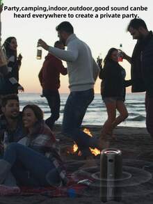 ZEALOT S51PRO 40W Wireless Speaker Features RGB Color Lighting, Compatibility With SD Card/USB/AUX Interfaces, And Support For Hands-Free Calls. It Is Ideal For Outdoor Activities, Dance Parties, Family Gatherings, And Beach Parties - View 11