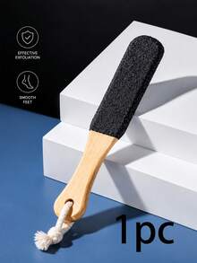 2pcs Foot Scrubbing Tool, Dead Skin And Callus Remover, 4-Sided Foot File, Sole And Heel Scraper, Natural Foot Polishing Tool, Pedicure Tool, For Feet - A - View 10