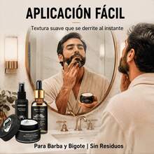 Beard & Mustache Care - Beard Cream + Beard Gel + Beard Spray + Beard Oil - View 4