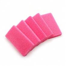 JEARLYU 2/3/5/8/10pcs Pink Pumice Stone Foot Scrubber Foot File PU Foam Pumice Stone Cleaner Pumice Stone File Remove Foot Callus Dead Skin Brush - Pink - View 8
