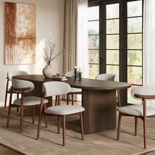 Dining Chairs - Walnut + Wood - View 1