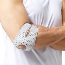 1PC Adjustable Compression Elbow Brace, Elbow Pad, Double Extend Straps, Breathable Mesh Fabric, And Circular Gaskets For Stable Arm Stabilization. Elbow Support For Tennis, Baseball, Badminton, Gymnastics, Golf - Multicolor - View 9