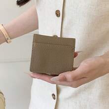 Dompet Koin Ultra Mini untuk Penyimpanan Perhiasan Cincin~Dompet Koin Aksesoris Anting, Tas Penyimpanan Portabel Kecil Gaya Jepang Minimalis, Dompet - MultiWarna - View 11