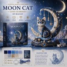 Moon Star Owl Bead Weaving Craft Set, Beginner Friendly For Table Ornament & Holiday Gifting - Multicolor - View 14