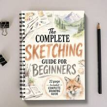 Comprehensive Sketching Guide For Beginners - 22-Page Complete Drawing Guide, Suitable For Beginners, Beautiful Illustrations And Instructions, Multiple Options Available (Pencils Not Included) - Single Piece - View 6