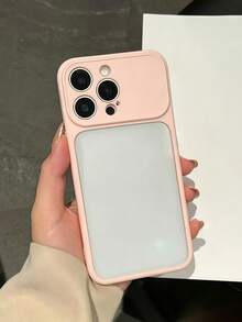 新款智慧型手機保護殼 時尚可愛 極簡創意 個性化 3合1材質 加厚2.8mm 彩色純色 高階磨砂親膚手感 粉色 藍色 黑色 白色 透明背板 全包覆 防摔 適用於 iPhone 11/12/13/14/15/16/17/17 Pro Max/17 Pro/12 Pro/12 Pro Max/13 Pro/13 Pro Max/14 Pro/14 Pro Max/15 Pro/15 Pro Max/16 Pro Max/16 Pro - 粉色 - 查看 11