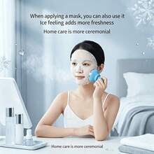 Cold Compress/Facial Massage Ice Roller/Toning Beauty Device For Face Cold Compression - Multicolor - View 8