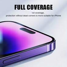Yezodawee 2合1套組 高畫質透明螢幕保護貼 + 1件透明手機殼，適用於 iPhone 6/7/8/11/12/13/14/15/16/Pro Max、XS、XR、XS Max，亮面強化玻璃，防窺防碎，強化螢幕保護 - 1+1 - 查看 4
