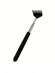 1/2PCS Stainless Steel Extendable Back Scratcher, 5-Section Adjustable Telescopic Itch Scratcher For Elderly Independent Use, Portable Itching Relief Tool For Home Travel Gym Use - View 6