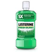 Listerine Fresh Burst Daily Mouthwash 500ml - Mint - View 1