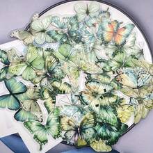 6 Packs Butterfly Graffiti Stickers, Stationery & Gift Packaging Supplies, Creative Fashion Manual Material Decoration DIY Stickers, Box Sealing Stickers, Commercial Product Packaging Sealing Stickers, Gift Box Decoration Bag Packaging Labels - 6-pack - View 4
