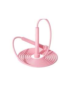 Adjustable Jump Rope, Plastic Handle, Pink, Unisex, Fitness Weight Loss Jump Rope, Fast Jump Rope, Aerobic Fitness, Gym Workout, Home Outdoor Sports Training Competition, Gym Essential Accessory - Multicolor - View 14
