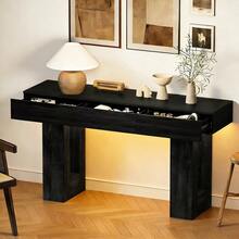 Desk And Drawer Storage - Black - View 10