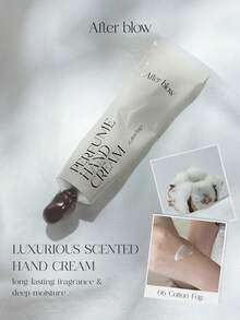 After Blow 1 pieza Crema de manos K-Beauty fragante, iluminadora y profundamente hidratante, adecuada para manos secas y agrietadas, aroma duradero, regalo de Navidad y crema hidratante de autocuidado (50ml) - 06 Niebla de algodón - Ver 2