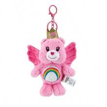 Care Bears 15cm Butterfly Wing Plush Keychain, Screaming BB Sound Cartoon Bear Bag Charm, Stuffed Pendant Backpack Decoration, Fan Edition - Multicolor - View 17