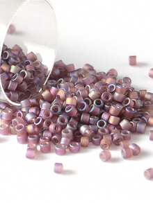 Japan DB 10g 11/0 Delica Beads, Frosted Color Glass Seed Bead, Multicolor DIY Beads For Jewelry Making - Frosted - View 23