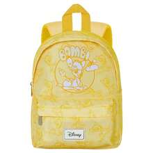 Safta Disney Bambi Preschool Backpack, Lightweight With Zippered Main Compartment And Front Pocket, 22x27x9 Cm, Back To School Backpack For Children, Yellow - Multicolor - View 3