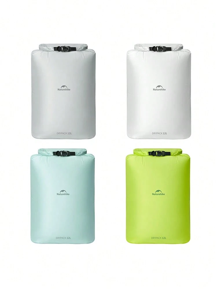 Naturehike 2L/4L/8L/12L/20L 捲口防水收納袋，真空排氣設計，PU 2000mm 防水，多場景使用，適合戶外露營、旅行、商務出差