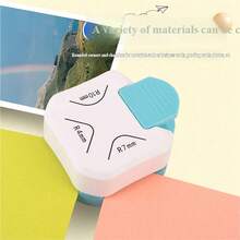 3-In-1 Multifunctional Corner Rounder, Effortless Punching And Corner Cutting, Suitable For Photos, Cards And Paper Crafts, Back To School Essential - Single Piece - View 11