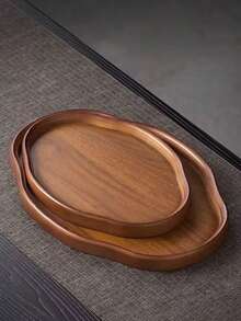 Brutelle Wooden Decorative Tray, Snack And Afternoon Tea Tray, Candle ...