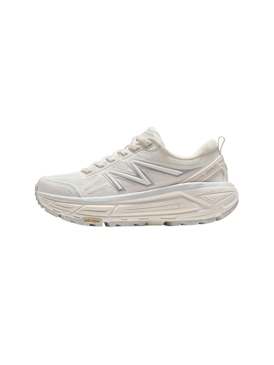 CAMEL CROWN Women's Running Shoes Summer New Anti-Slip Comfortable Casual Versatile Jogging Sports Shoes - Ivory/Sand Grey - View 1