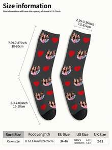 1 Pasang Kaos Kaki dengan Pola Wajah Kustom, Kaos Kaki Foto Personalisasi, Kaos Kaki Cetak Kustom, Kaos Kaki Wajah Lucu, Kaos Kaki Pola Kustom, Cetak Pola Wajah Apa Pun pada Kaos Kaki, Hadiah Ulang Tahun Pernikahan, Hadiah Hari Valentine, Hadiah Ulang Tahun Unik, Koleksi Personalisasi - MultiWarna - View 7