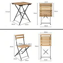 Set di tavoli e sedie - Cachi - Visualizzare 2