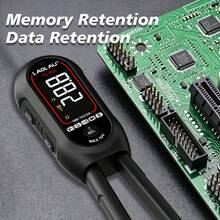 L.A.OL.A.U LAOLAU TS-800 Smart Tweezers SMD Tester Multimeter Digital Pengidentifikasi Otomatis Resistor Kapasitor Dioda Indikator Probe Berlapis Emas Tweezers Bridge Tester Pengisian Daya Tipe-C Layar LCD Besar Penahan Data Alat Pengukuran Komponen Elektronik - MultiWarna - View 3