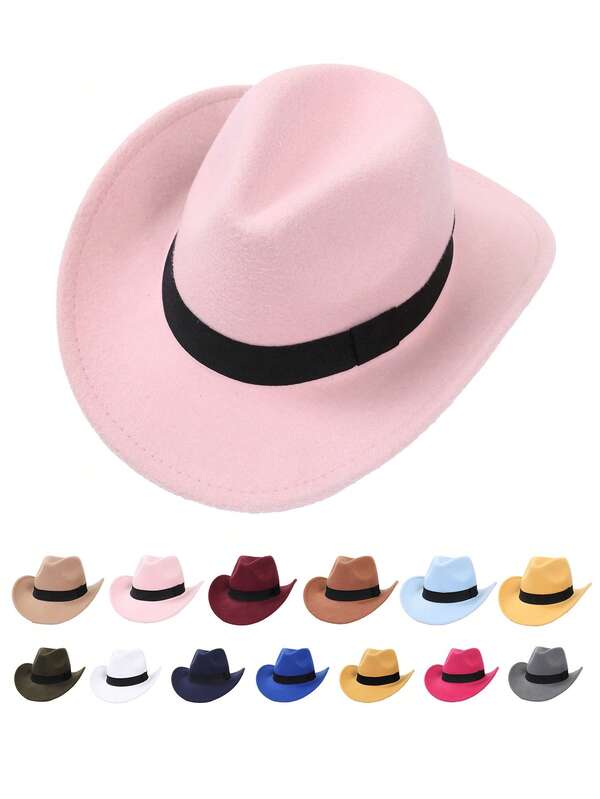 1pc Women's Short Brim Hat, Summer Beach Hat, Handwoven Minimalist Classic Solid Color Sun Hat, Suitable For Valentine's Day And Other Occasions, Multiple Colors Available, Short Brim Sun Hat, Perfect Choice For Women, Suitable For Beach Travel, Hiking, Elegant Casual Bohemian Style