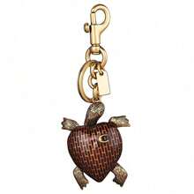Retro Animal Turtle Keyring, Enamel Shell Tortoise Keychain For Car Keys & Backpack - Silver - View 7