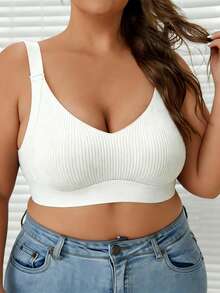 2pcs EssElegance Wireless Push-Up Seamless Everyday Bra, Ultra Soft Breathable Fabric, Suitable For Daily Wear - Multicolor - View 3