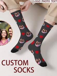 1 Pasang Kaos Kaki dengan Pola Wajah Kustom, Kaos Kaki Foto Personalisasi, Kaos Kaki Cetak Kustom, Kaos Kaki Wajah Lucu, Kaos Kaki Pola Kustom, Cetak Pola Wajah Apa Pun pada Kaos Kaki, Hadiah Ulang Tahun Pernikahan, Hadiah Hari Valentine, Hadiah Ulang Tahun Unik, Koleksi Personalisasi - MultiWarna - View 6