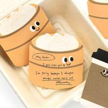 2入 Infeel.Me 黏貼便條紙 Happy Packing 系列，可愛 Ins 風格學生備忘錄可重複使用便利貼 - 彩色 - 查看 3
