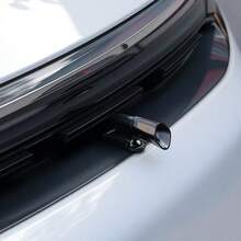 2件裝汽車技術喇叭，適用於汽車/SUV/卡車/摩托車，耐用ABS材質（霧面/拋光表面），可輕鬆安裝於保桿或水箱罩 - A - 查看 8