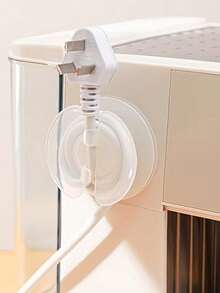 Cable Organizer - Power Cord Holder - Self-Adhesive Plug Cable Organizer - Charging Cable Storage And Winder, Practical Home Cable Management Tool, Multi-Function Hook, Desktop Storage - Multicolor - View 2