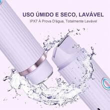 Depilador Elétrico com Navalha Dupla - Recarregável para Pelos - Aleatório - Visão 6
