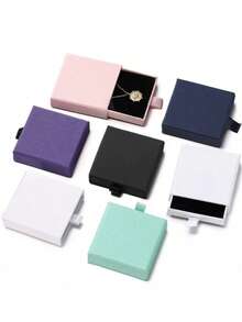1pc-Drawer-Style Jewelry Gift Packaging Box, Suitable For Storing Rings, Earrings, Pendants, Necklaces, And Other Small Jewelry Items. - Jewelry Box - View 1