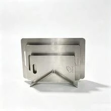 CINEYO Bộ 4 món (3 thớt kèm giá đỡ) thớt inox có giá đỡ tháo rời dễ lắp ráp, dùng cho nhà bếp, dùng được với máy rửa bát, phù hợp sơ chế nhiều loại nguyên liệu - 4 cái - Xem 7