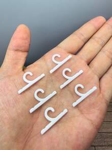 1:12 Scale Miniature Wardrobe, Double Door Closet, Realistic Wardrobe Model, Openable Closet Model, Miniature Hangers, Mini Home Decor, Micro Scene Photography Props, Tiny Furniture Model - Wardrobe Ornaments - View 14