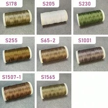 Sanbest Benang Renda Metalik Kelas Atas Terbaru 2026 100m 150D 3 Lapis 0,25mm untuk DIY Anting, Gelang, Kalung, Perhiasan, dan Kerajinan Rajut. Benang Renda Crochet Kuat, Benang Buatan Tangan Emas dan Perak. - 150D/3 - View 7