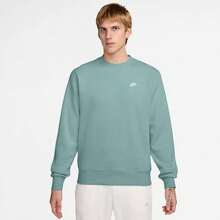Nike 男款新款輕量休閒運動舒適套頭運動衫 FN3887-017 - 薄荷藍 - 查看 1