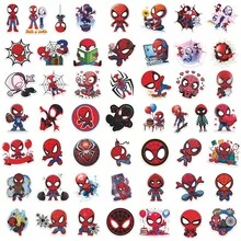 DOBBLE 51 piezas Pegatinas impermeables para portátil/maleta/bicicleta, paquete de pegatinas kawaii de dibujos animados lindos y variados - Multicolor - Ver 5