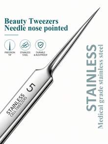 11/9/4/3/2/1pc Perlengkapan Alat Komedo dan Jerawat dengan Kotak Penyimpanan Portabel, Pinset Stainless Steel, Alat Ekstraksi Jerawat dan Noda untuk Perawatan Wajah. Tersedia Berbagai Pilihan Warna, Jumlah, dan Spesifikasi. - A - View 9