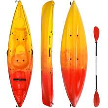 Sit-On-Top Kayak, 10.2ft Portable Recreational Kayak - Default Title - View 8