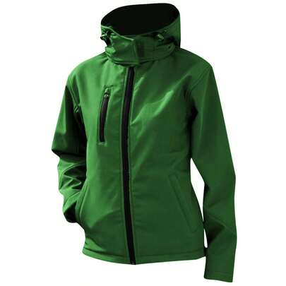 Result Core Womens/Ladies Lite Hooded Full Zip Warm Softshell Jacket