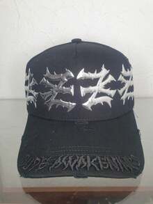 GORRA RUDE AWAKENINGS RUDES NY CHROME Único Diseño Único y Exclusivo Accesorio Distintivo y Versátil para Ocasiones Casuales - negro - Ver 11