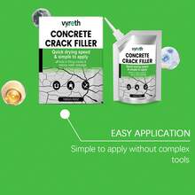 Self-Leveling Waterproof Crack Filler Multi-Substrate Gap Sealant Durable Indoor/Outdoor Repair Sealant - A - 查看 5