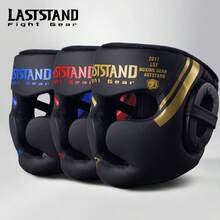 LASTSTAND 拳擊頭盔 散打格鬥面罩 頭部防護具 泰拳 成人青少年拳擊帽 格鬥訓練防護裝備 - 彩色 - 查看 3