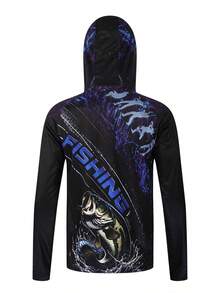 Summer Fishing Hoodies Men Jersey Camouflage Long Sleeve Fishing Shirt Quick Dry Uv Protection Sports Fall - Multicolor - View 4