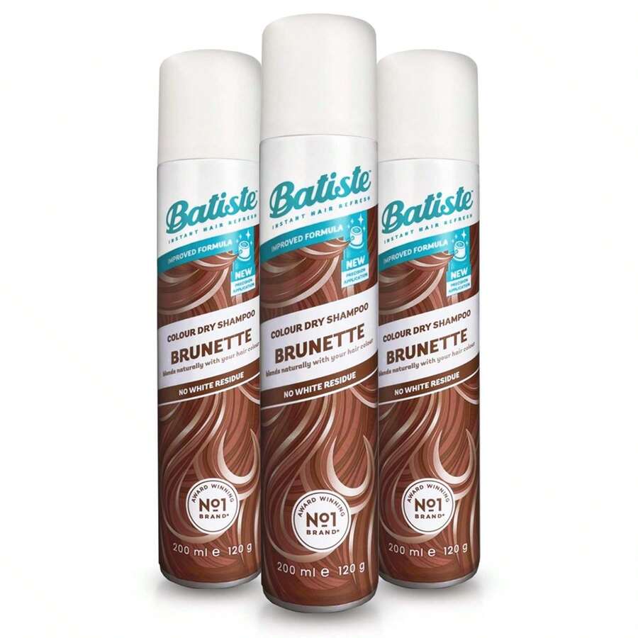 Batiste Brunette Dry Shampoo 200ml - Pack Of 3 - Spray - View 1